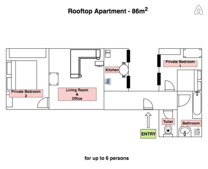 Leo'S Roof Top Apartment Near Town Hall Vienne Extérieur photo